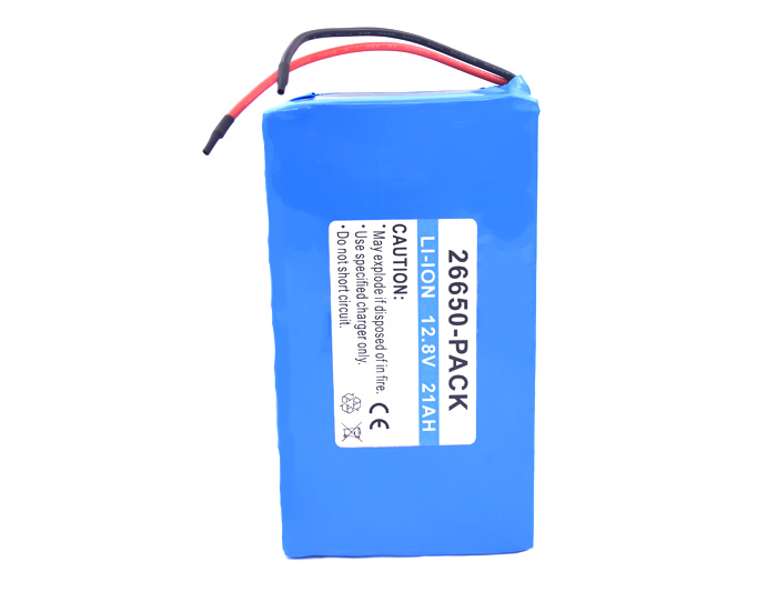 Customized wiederaufladbarer LifePO4 12,8 V 12AH 26650 4S7P Batteriepack