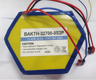 Großhandel Customized Battery Pack BAKTH-32700-8S2P 25,6 V 12AH LIFEPO4 Batteriepack wiederaufladbarer Akku