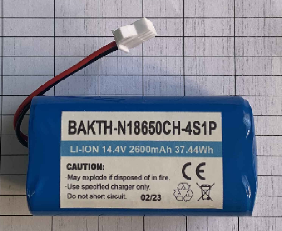 Hochkapazitätsfabrikpreis BAKTH-N18650CH-4S1P 14,4 V 2600 mAH Lithium-Ionen-Akku-Batterie-Batterie-Akku für tragbare Geräte