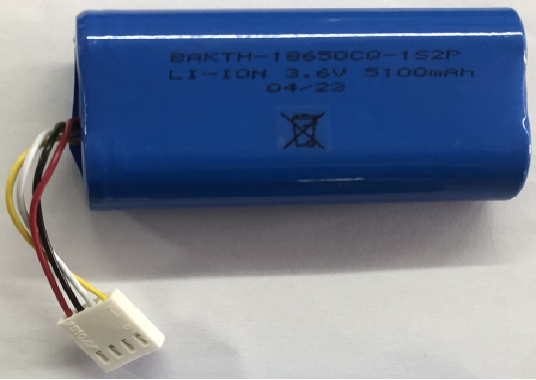 OEM BAKTH-18650CQ-1S2P 3,6 V 5100MAH FACTORY PREIS LITHIUM ION Batteriepack wiederaufladbarer Akku für Elektrofahrrad