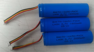 OEM-Werkspreis Bakth-16650-Pack 3,7 V 1800mAh Lithium Ion Batteriepack wiederaufladbarer Akku für Elektrowerkzeuge