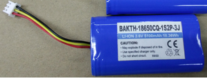 OEM hohe Kapazität BAKTH-18650CQ-1S2P-3J 3,6 V 5100MAH FACTORY PREIS LITHIUM ION Batteriepack wiederaufladbarer Akku