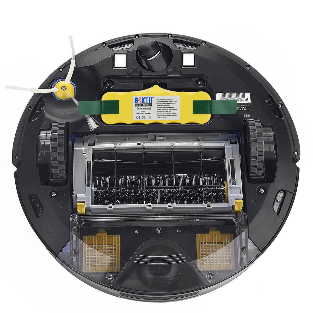 Fabrikpreis 14,4 V Ni-MH Ersatzbatterie kompatibel mit Irobot Roomba R3 500 600 700 800 Serie