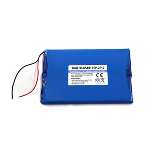 BAKTH-654813P-1S2P Customized 3,7 V 1000mAh Lithium Polymer Batteriepack wiederaufladbarer Batterieersatzpackung 