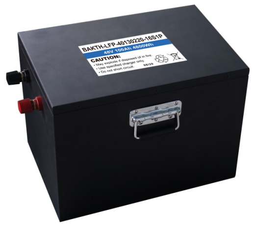 Customized BAKTH-LFP-40130220-16S1P 48V 100AH ​​LIFEPO4 Batteriepack wiederaufladbarer Akku