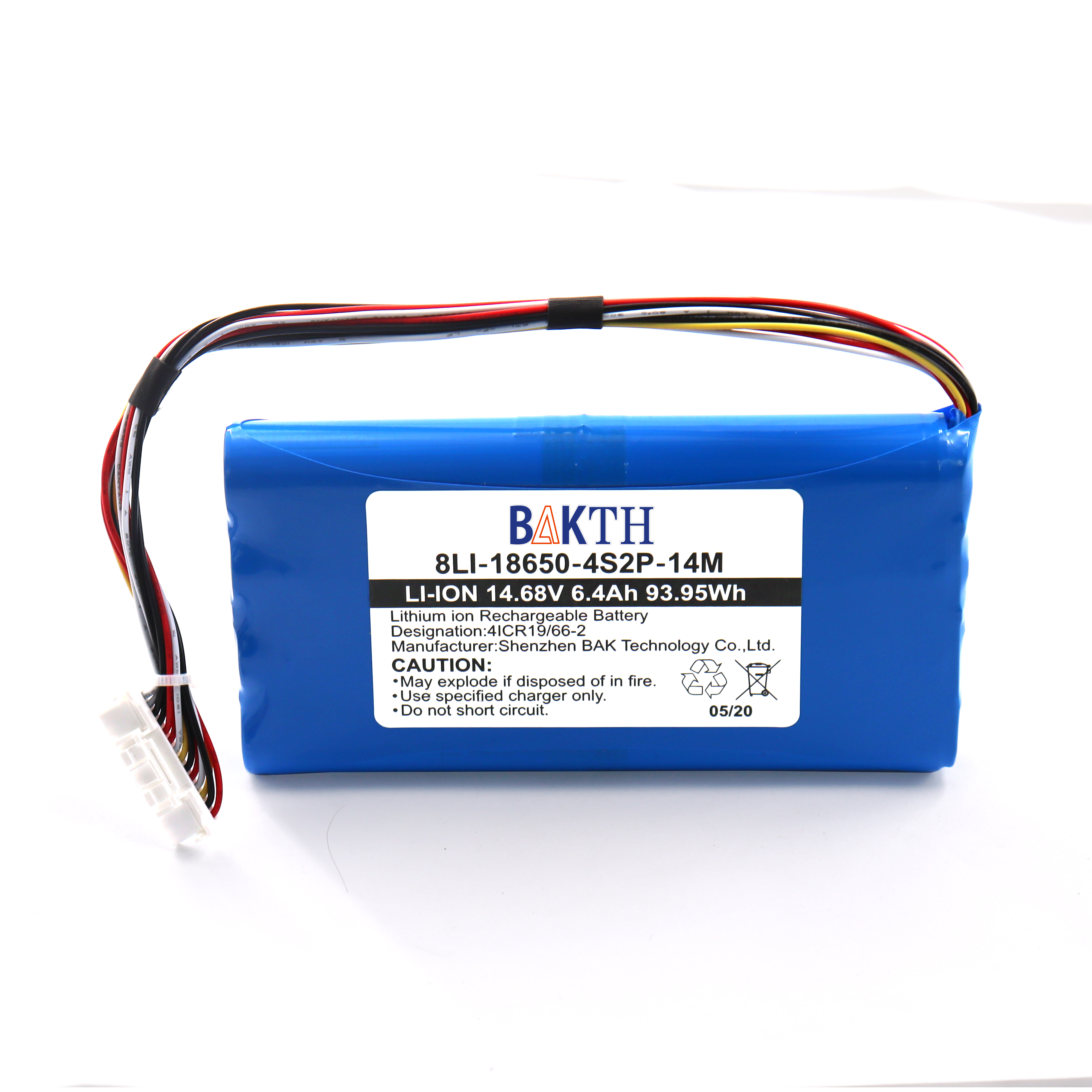18650 Batterie 6400mah wiederaufladbare Elektrowerkzeugbatterien 14,68 V Zylindrische Zellen