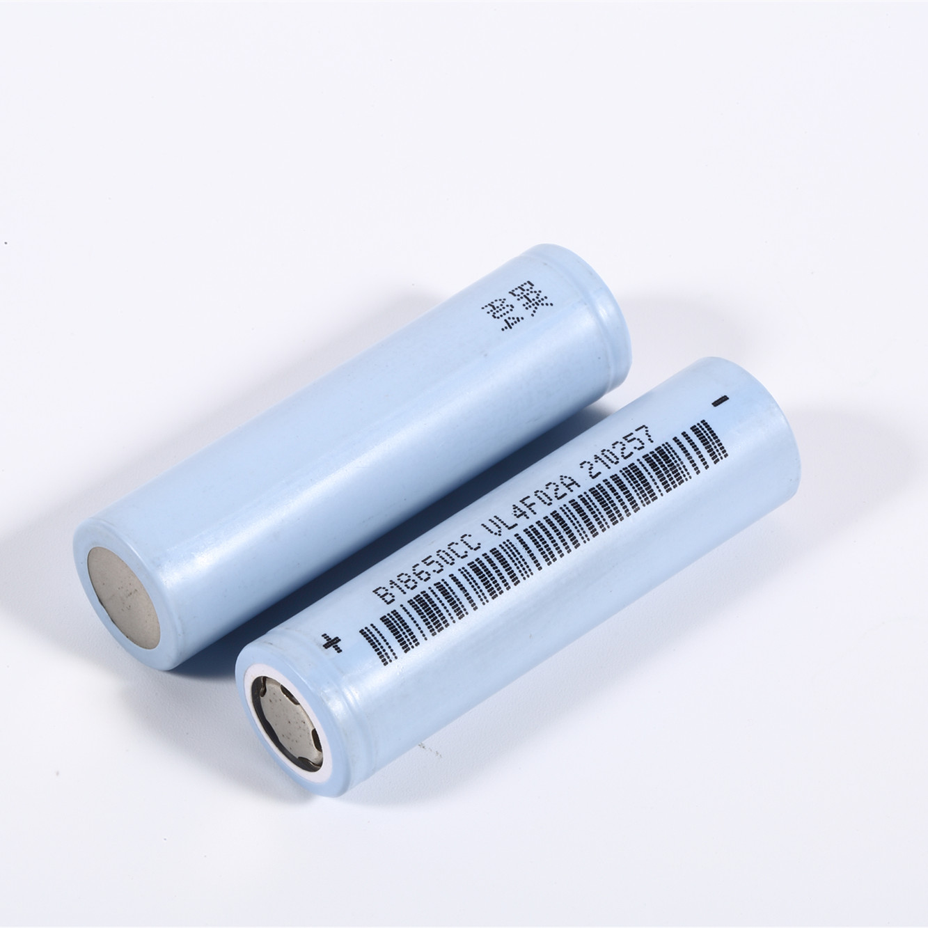 100 Stück blaue 18650 Batterien für Batteriebänke