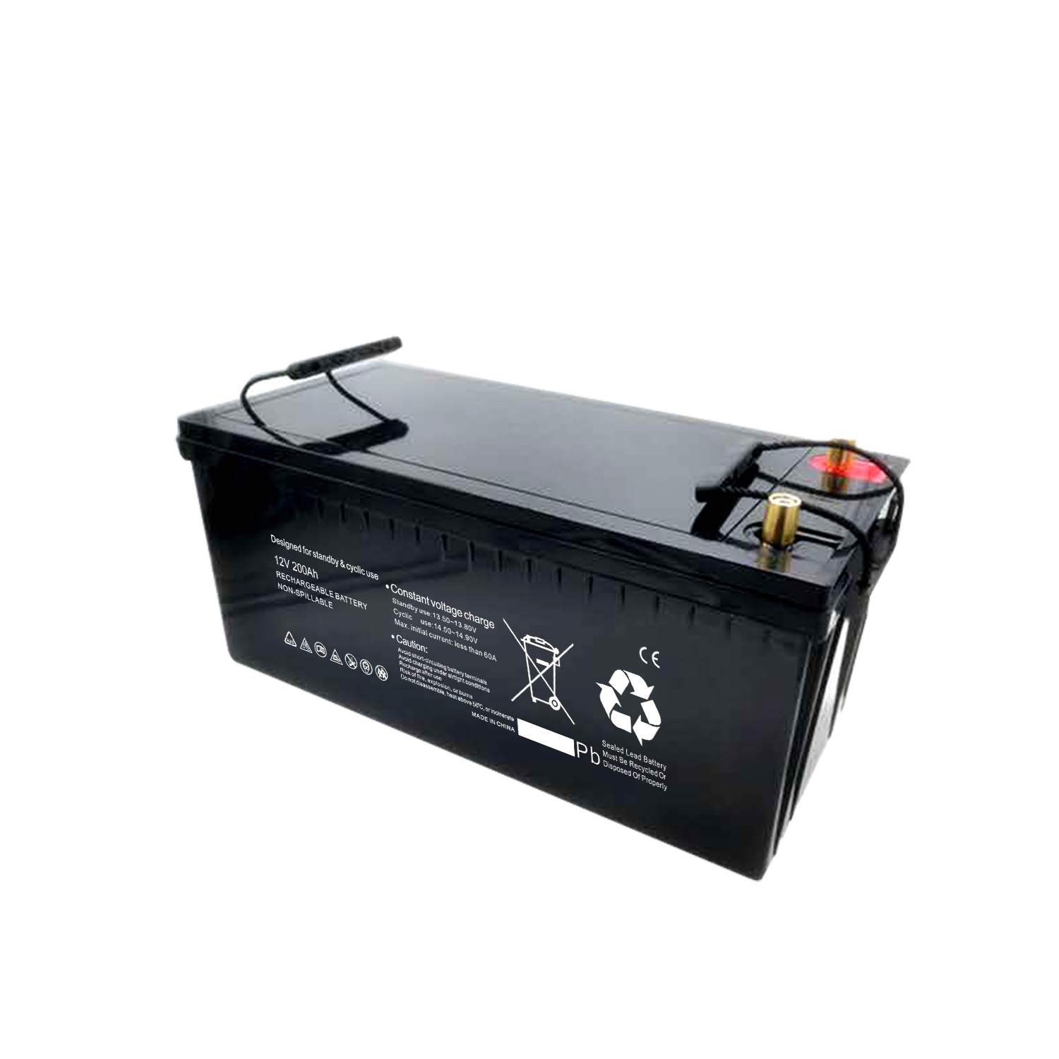 RV 200AH Storage -Batterie für Elektrofahrrad