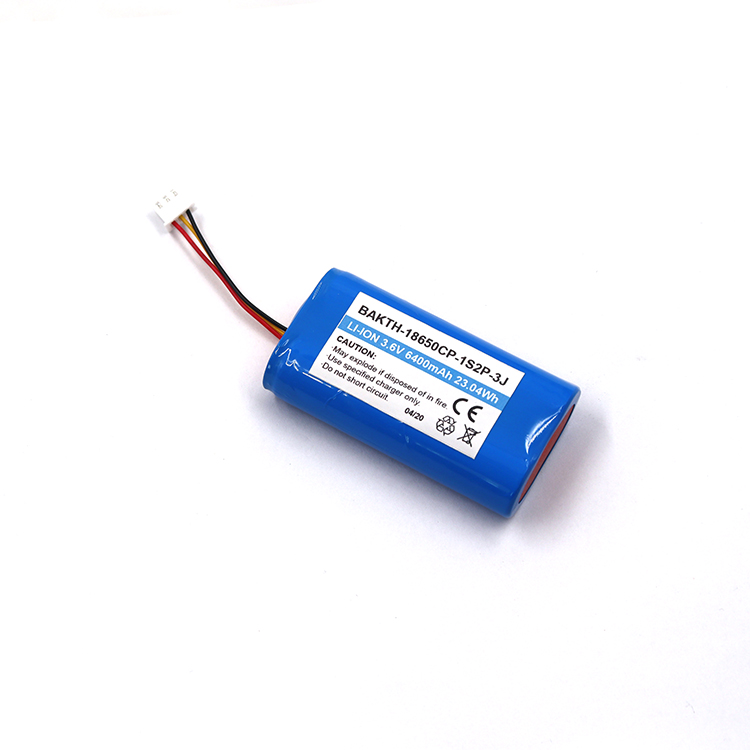 Customisierte wiederaufladbare Lithium -Ionen -Batterie 18650 3.6 V 6400AH für elektrische Geräte